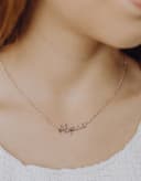 Naamketting | Gepersonaliseerde ketting met naam in zilver of goud | gftd. jewelry