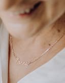 Naamketting | Gepersonaliseerde ketting met naam in zilver of goud | gftd. jewelry