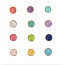 Asjuweel ketting 'Round' | Ronde hanger met as verwerkt | gftd. jewelry