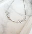 Namenskette | Personalisierte Namenskette in Silber oder Gold | gftd. jewelry