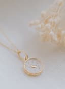Moedermelk ketting 'My Moon and Stars' | Moedermelkjuweel met maan en sterren hanger | gftd. jewelry