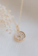 Asjuweel ketting 'My Moon and Stars' | Maan en sterren hanger met as | gftd. jewelry