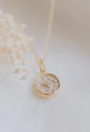 Collier cinéraire 'My Moon and Stars' | Pendentif lune et étoiles avec cendres | gftd. jewelry