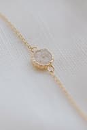 Asjuweel armband 'Round' | As verwerkt in ronde bedel aan de pols | gftd. jewelry