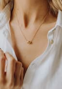 Asjuweel 'Pearl' | Ashanger in parelvorm in zilver of goud | gftd. jewelry