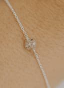 Herinneringssteen armband 'Cushion' | As omgevormd tot geslepen herinneringssteen | gftd. jewelry