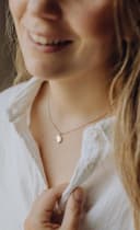 Bijou cinéraire 'Little Sun' | Pendentif cinéraire classique en argent ou or | gftd. jewelry
