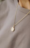 Asjuweel 'Sun' | Klassiek ashanger 12mm in zilver of goud | gftd. jewelry