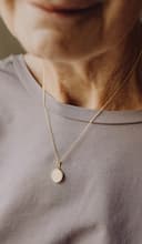 Asjuweel 'Sun' | Klassiek ashanger 12mm in zilver of goud | gftd. jewelry