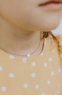 Letterketting 1 bedel eigen initiaal uitgefreesde letter geelgoud verguld gftd. jewelry