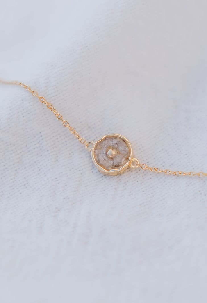 Asjuweel armband 'My Heart' | As verwerkt in hartjesbedel aan de pols | gftd. jewelry