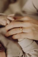 Bague lait maternel 'My Heart' | Bijou lait maternel bague coeur argent ou or | gftd. jewelry