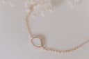 Moedermelk armband 'Memento' | Moedermelkjuweel met organische hanger als armband | gftd. jewelry