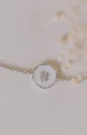 Bracelet lait maternel 'Trèfle' | Bijou lait maternel bracelet trèfle à quatre feuilles | gftd. jewelry