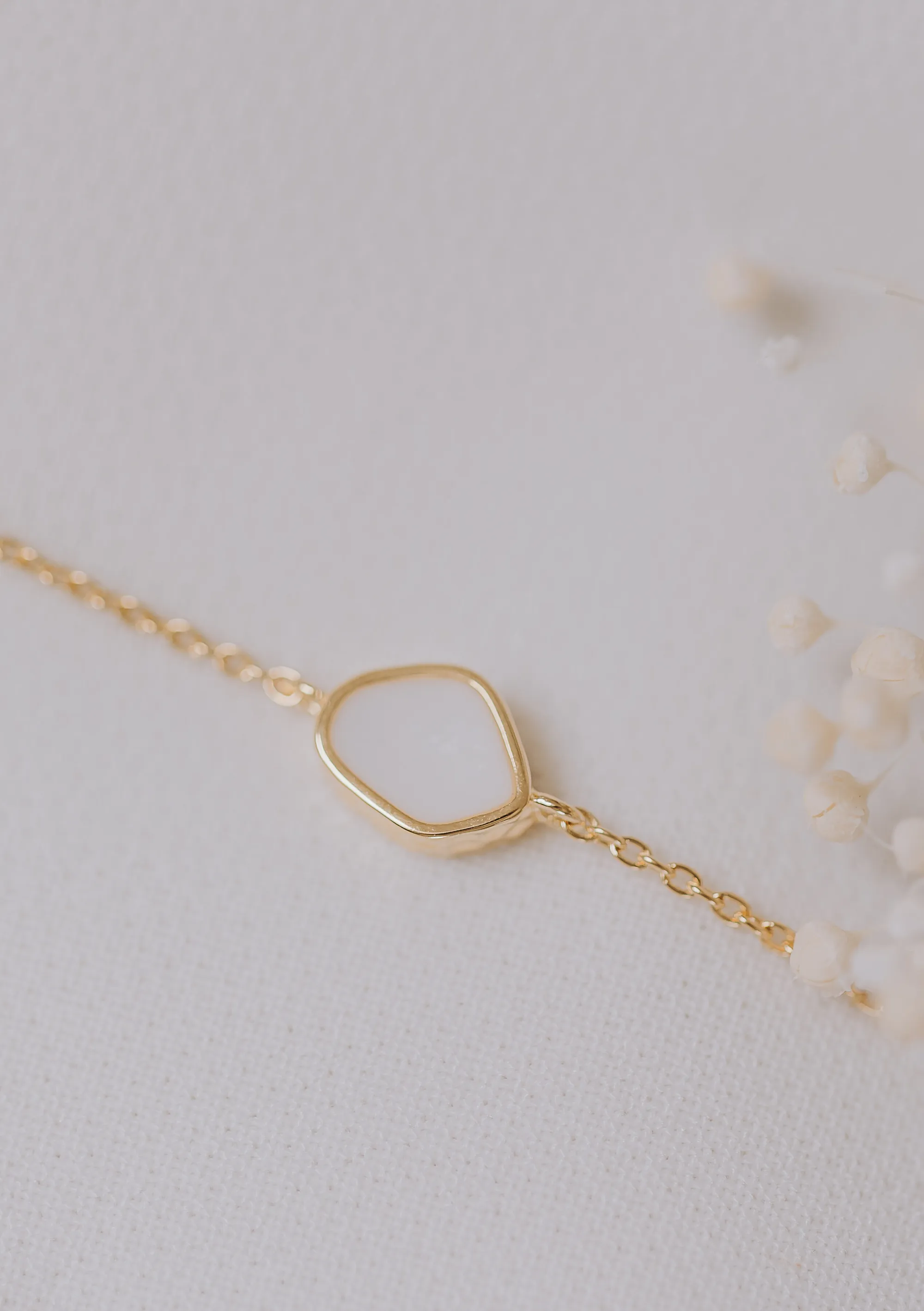 Muttermilch Armband 'Memento' | Muttermilchschmuck organisches Armband | gftd. jewelry