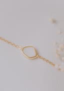 Moedermelk armband 'Memento' | Moedermelkjuweel met organische hanger als armband | gftd. jewelry