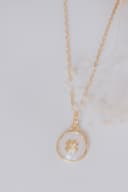 Moedermelk ketting 'Klaver' | Moedermelkjuweel met klavertje vier hanger | gftd. jewelry