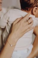 Muttermilch Ring 'Round' | Minimalistischer Muttermilchring in Silber oder Gold | gftd. jewelry