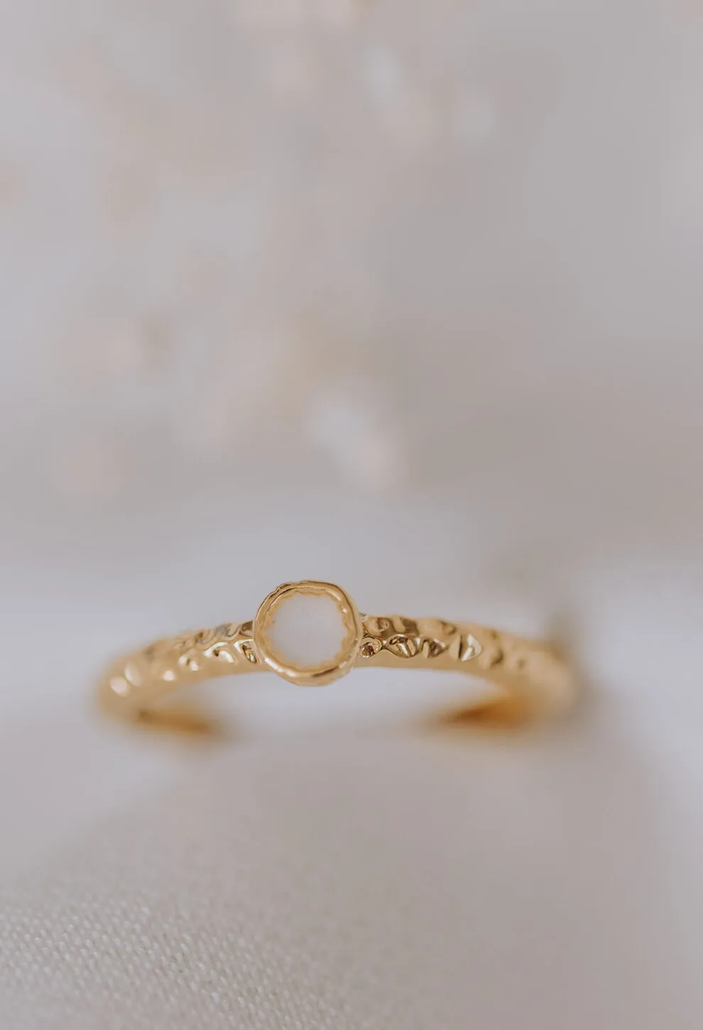 Muttermilch Ring 'Round' | Minimalistischer Muttermilchring in Silber oder Gold | gftd. jewelry