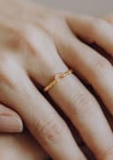 Moedermelk ring 'Moon' | Moedermelkjuweel als ring in zilver of goud | gftd. jewelry
