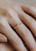 Muttermilch Ring 'Moon' | Muttermilchschmuck als Ring in Silber oder Gold | gftd. jewelry