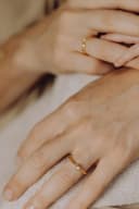Muttermilch Ring 'Rising Sun' | Muttermilchschmuck als Ring in Silber oder Gold | gftd. jewelry