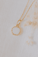 Moedermelk ketting 'Round' | Moedermelkjuweel met ronde hanger | gftd. jewelry