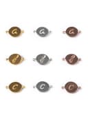 Keuze uit drie kleuren letters voor gepersonaliseerde sieraden gftd. jewelry