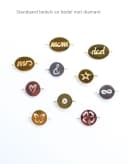 Overzicht van symbolen voor personalisatie van sieraden gftd. jewelry