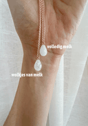 Borstvoedingsjuweel ketting moedermelk met 2 opties gftd. jewelry