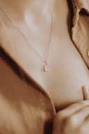 Moedermelk ketting 'My Moon and Stars' | Moedermelkjuweel met maan en sterren hanger | gftd. jewelry