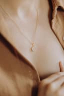Muttermilch Kette 'My Moon and Stars' | Muttermilchschmuck Mond und Sterne Anhänger | gftd. jewelry