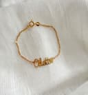 Naamarmband | Gepersonaliseerde armband met naam in zilver of goud | gftd. jewelry
