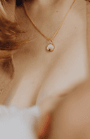 Moedermelk ketting 'Rising Sun' | Moedermelkjuweel met zon hanger | gftd. jewelry