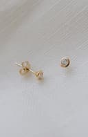 Birthstone stud
