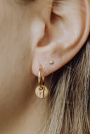 Mini birthstone stud