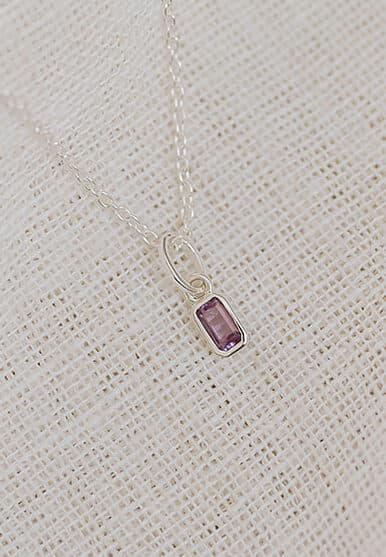 Birthstone pendant