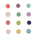 Cremation Earrings 'Round Stud' | Ash Stud Earrings | gftd. jewelry