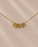 Ketting met 4 letters | Gepersonaliseerde letter ketting | gftd. jewelry