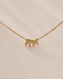 Ketting met 2 letters | Gepersonaliseerde letter ketting | gftd. jewelry