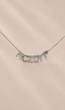 Ketting met 6 letters | Gepersonaliseerde letter ketting | gftd. jewelry