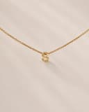 Ketting met 1 letter | Gepersonaliseerde letter ketting | gftd. jewelry